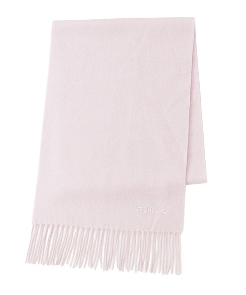 カシミヤ100％ マフラー 洗える 無地 30*180（マフラー）｜FURLA