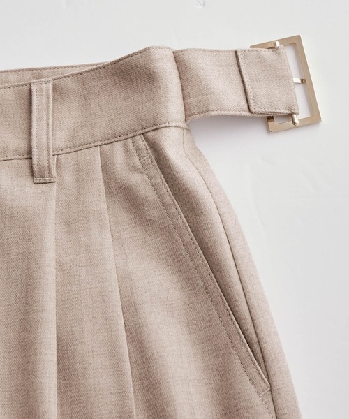 ROPE'（ロペ）の「【エディター三尋木奈保さんコラボ】セットアップスカート（スカート・レディース・チャコールグレー/ダークブラウン/ベージュ/キャメル・38/36）」の19枚目の写真