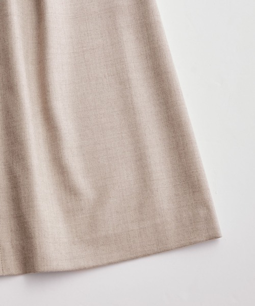 ROPE'（ロペ）の「【エディター三尋木奈保さんコラボ】セットアップスカート（スカート・レディース・チャコールグレー/ダークブラウン/ベージュ/キャメル・38/36）」の9枚目の写真