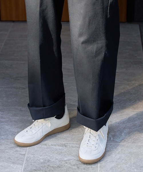 GERMAN TRAINER（ジャーマントレーナー）の「【SETUP7】REPRODUCT MILITALY GERMAN TRAINER ジャーマントレーナー（スニーカー・メンズ・ホワイト/ブラック/ホワイト系その他2/ホワイト系その他3/ブラック系その他2/グレー/ブラック系その他3・25cm/26cm/27cm/28cm）」の8枚目の写真