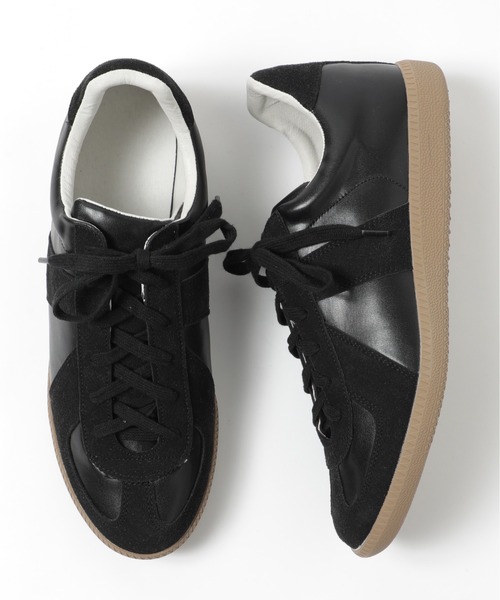 GERMAN TRAINER（ジャーマントレーナー）の「【SETUP7】REPRODUCT MILITALY GERMAN TRAINER ジャーマントレーナー（スニーカー・メンズ・ホワイト/ブラック/ホワイト系その他2/ホワイト系その他3/ブラック系その他2/グレー/ブラック系その他3・25cm/26cm/27cm/28cm）」の20枚目の写真