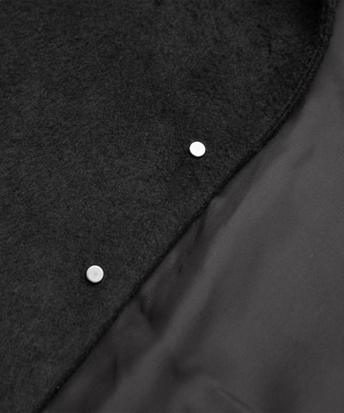 ビッグカラーコクーンショートコート