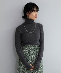 SHENERY | ハイネックリブニットプルオーバー(ニット/セーター)