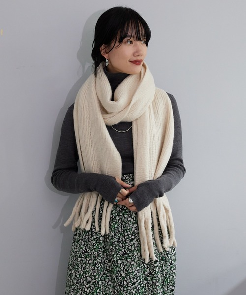 SHENERY(シーナリー)の「ハイネックリブニットプルオーバー(ニット/セーター・レディース・チャコールグレー/ライトグレー/ブラック/ピンク/ブルー・FREE)」の20枚目の写真