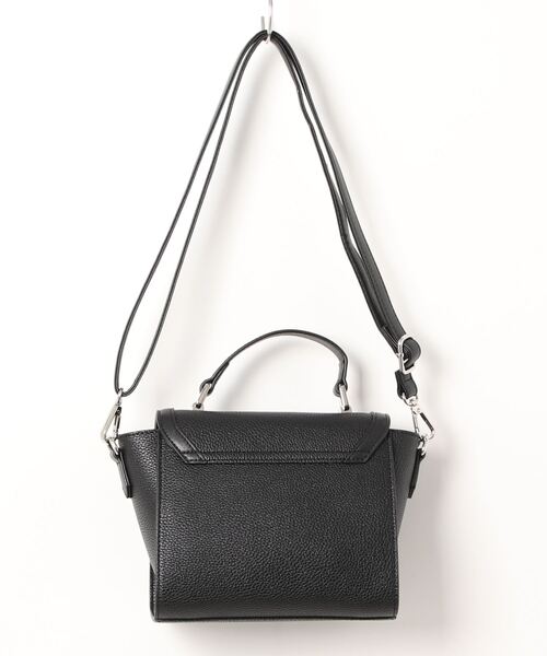AZUL by moussy(アズールバイマウジー)の「BLACK BUCKLE BAG/ブラックバックルバッグ(ショルダーバッグ・レディース・ホワイト系その他/ベージュ系その他/ブラック・FREE)」の6枚目の写真