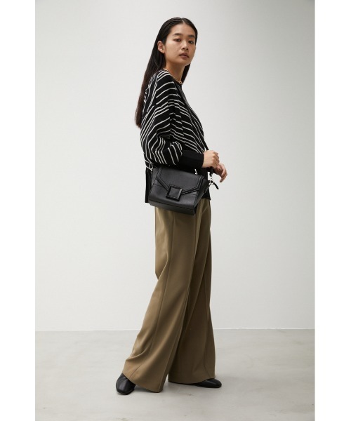 AZUL by moussy(アズールバイマウジー)の「BLACK BUCKLE BAG/ブラックバックルバッグ(ショルダーバッグ・レディース・ホワイト系その他/ベージュ系その他/ブラック・FREE)」の22枚目の写真