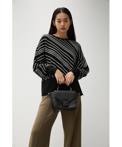 AZUL by moussy(アズールバイマウジー)の「BLACK BUCKLE BAG/ブラックバックルバッグ(ショルダーバッグ・レディース・ホワイト系その他/ベージュ系その他/ブラック・FREE)」の20枚目の写真