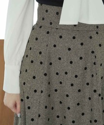WILLSELECTION（ウィルセレクション）の「ドットフロッキースカート