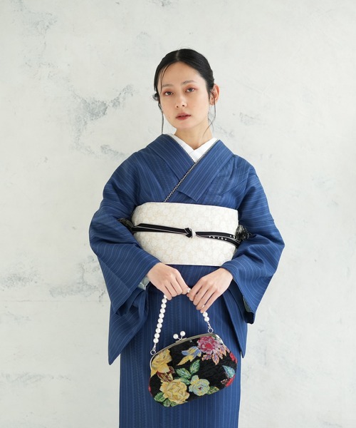 utatane（ウタタネ）の「洗える着物 ストライプ（着物）」 - WEAR