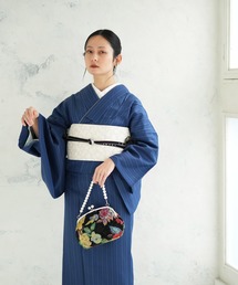 utatane（ウタタネ）の「洗える着物 ストライプ（着物）」 - WEAR