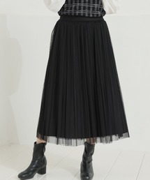 Honeys | チュールプリーツスカート(スカート)