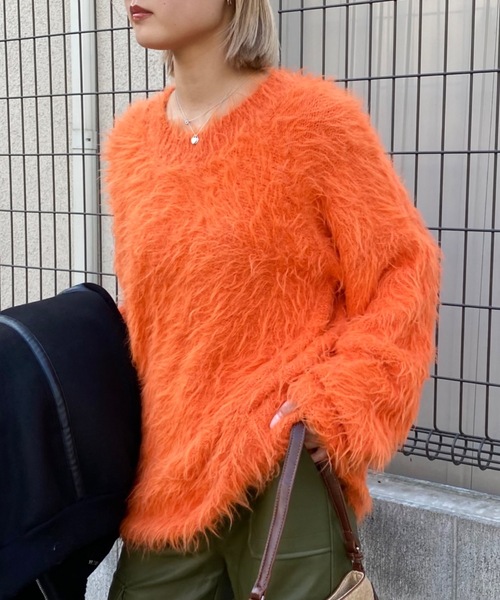 SHAGGIE（シャギー）の「オーバーサイズリッチシャギーニット（ニット