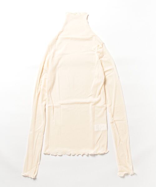 Burner（バーナー）の「【OKUOKU　0909】シアー　ハイネック　　トップス　oku-tops-637810652813-19（シャツ/ブラウス・レディース・A/D/E/F/G・FREE）」の4枚目の写真