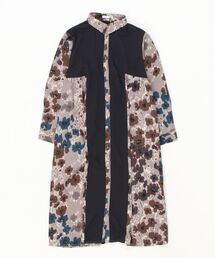 sandy | 【sandy】フラワープリントビックヨークシャツワンピース(ワンピース)