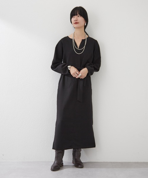 SHENERY（シーナリー）の「ベルト付きスキッパータイトドレス