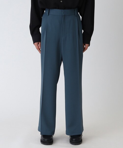 tk.TAKEO KIKUCHI（ティーケータケオキクチ）の「◆カラーワイドフレアパンツ（その他パンツ・メンズ・ブルー/ベビーピンク/アイボリー/グリーン/ブラック/マスタード/レンガ・02/03/66）」の11枚目の写真