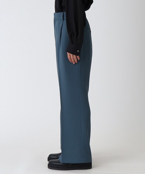 tk.TAKEO KIKUCHI（ティーケータケオキクチ）の「◆カラーワイドフレアパンツ（その他パンツ・メンズ・ブルー/ベビーピンク/アイボリー/グリーン/ブラック/マスタード/レンガ・02/03/66）」の17枚目の写真