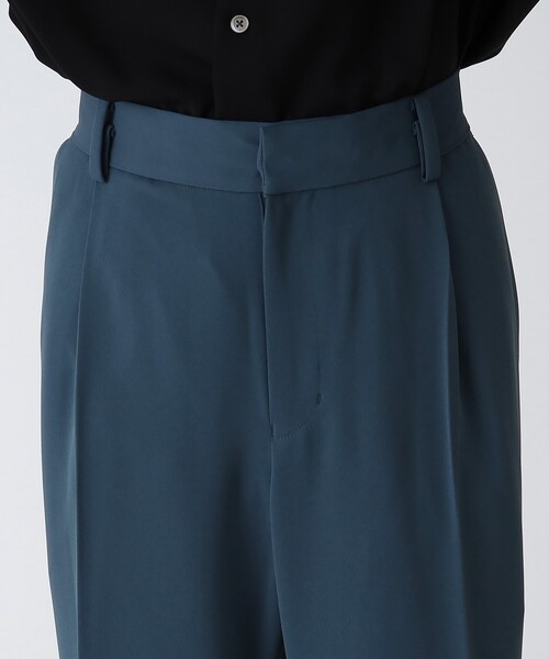 tk.TAKEO KIKUCHI（ティーケータケオキクチ）の「◆カラーワイドフレアパンツ（その他パンツ・メンズ・ブルー/ベビーピンク/アイボリー/グリーン/ブラック/マスタード/レンガ・02/03/66）」の9枚目の写真