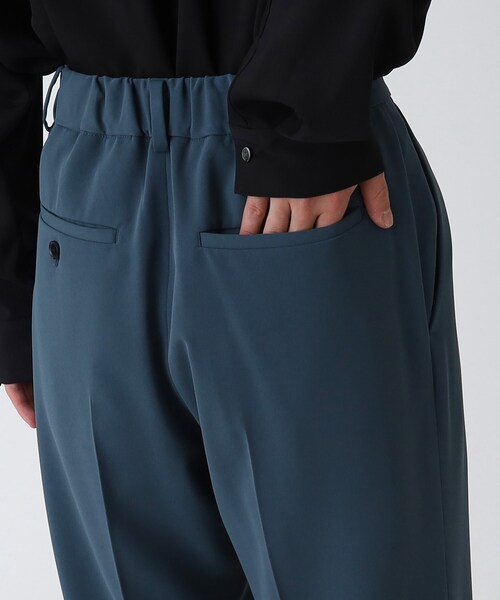 tk.TAKEO KIKUCHI（ティーケータケオキクチ）の「◆カラーワイドフレアパンツ（その他パンツ・メンズ・ブルー/ベビーピンク/アイボリー/グリーン/ブラック/マスタード/レンガ・02/03/66）」の10枚目の写真