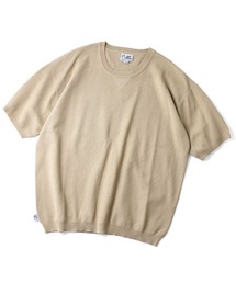 強撚コットンクルーネックTee