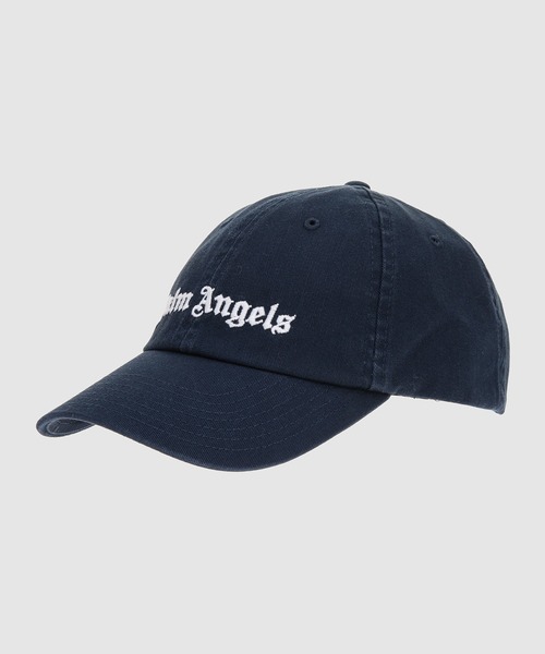 Palm Angels(パームエンジェルス)の「CLASSIC LOGO CAP(キャップ・メンズ・パープル/ベージュ/ネイビー/ブラック・ONE SIZE)」の4枚目の写真