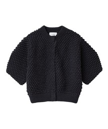 CLANE | 【CLANE/クラネ】3D DOT HALF SLEEVE KNIT CARDIGAN/3Dドットハーフスリーブニットカーディガン(カーディガン/ボレロ)