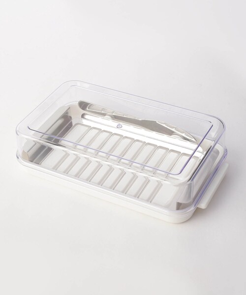 ステンレスバターカッター&ケース ベーシック (バターナイフ付