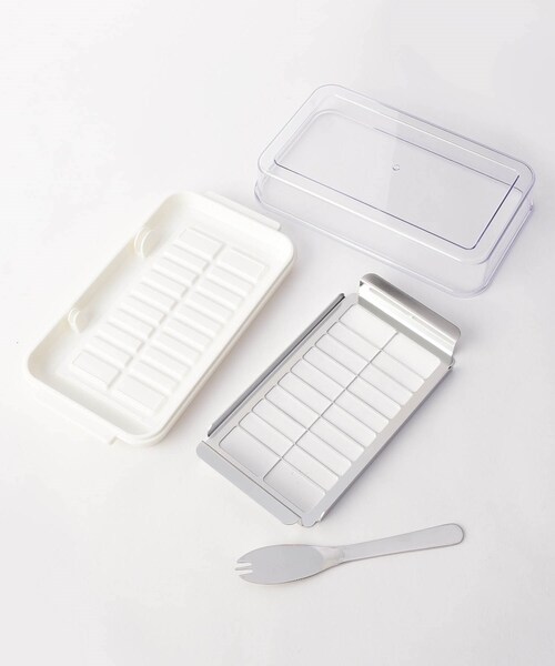 ステンレスバターカッター&ケース ベーシック (バターナイフ付