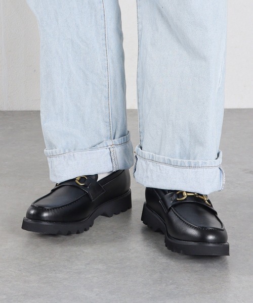 Dedes（デデス）の「軽量 タンクソールビットローファー（ローファー・メンズ・ブラック・44/40/43/41/42）」の4枚目の写真