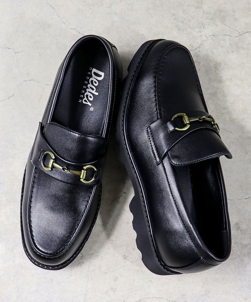 Dedes（デデス）の「軽量 タンクソールビットローファー（ローファー・メンズ・ブラック・44/40/43/41/42）」の5枚目の写真