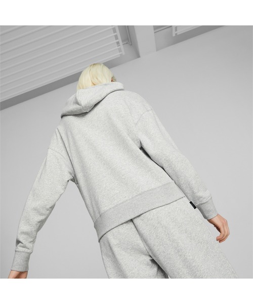 PUMA(プーマ)の「PUMA プーマ ウィメンズ PUMA TEAM フーディー(スウェット・レディース・ピンク/ライトグレー/ブラック・MEDIUM/SMALL/LARGE/X-SMALL)」の14枚目の写真