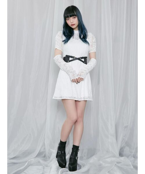 EATME（イートミー）の「フェイクレザークロスベルト（ベルト・レディース・ブラック・FREE）」の7枚目の写真