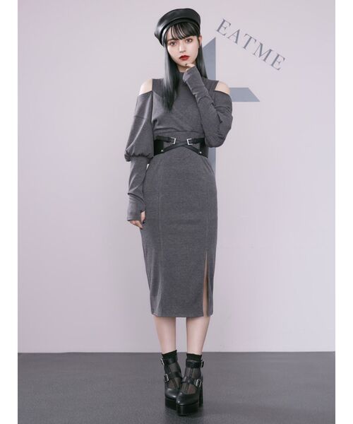 EATME（イートミー）の「フェイクレザークロスベルト（ベルト・レディース・ブラック・FREE）」の10枚目の写真