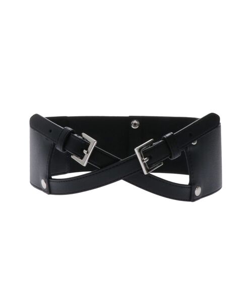 EATME（イートミー）の「フェイクレザークロスベルト（ベルト・レディース・ブラック・FREE）」の12枚目の写真