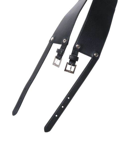 EATME（イートミー）の「フェイクレザークロスベルト（ベルト・レディース・ブラック・FREE）」の14枚目の写真