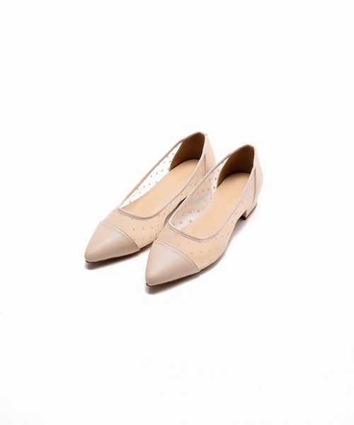 B.C STOCK（ベーセーストック）の「シアードットパンプス（パンプス・レディース・ブラック/ベージュ・SMALL/MEDIUM/LARGE）」の14枚目の写真