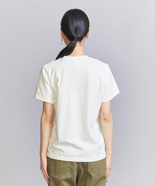 WAVE UNION（ウェーブユニオン）の「＜WAVE UNION＞FLOWER Tシャツ（Tシャツ/カットソー・レディース・ホワイト・M）」の10枚目の写真