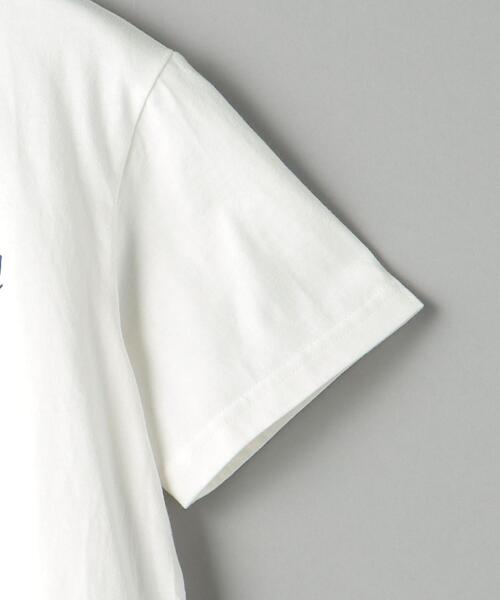 WAVE UNION（ウェーブユニオン）の「＜WAVE UNION＞FLOWER Tシャツ（Tシャツ/カットソー・レディース・ホワイト・M）」の3枚目の写真