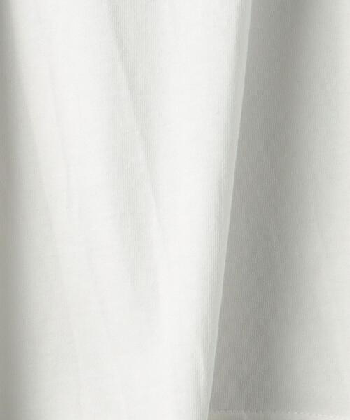 WAVE UNION（ウェーブユニオン）の「＜WAVE UNION＞FLOWER Tシャツ（Tシャツ/カットソー・レディース・ホワイト・M）」の5枚目の写真