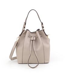 【MIAN】巾着2wayショルダー LOTUS 2221-217-1