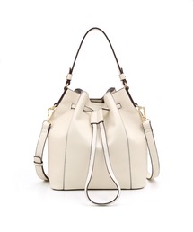 MIAN  | 【MIAN】巾着2wayショルダー LOTUS 2221-217-1(ショルダーバッグ)
