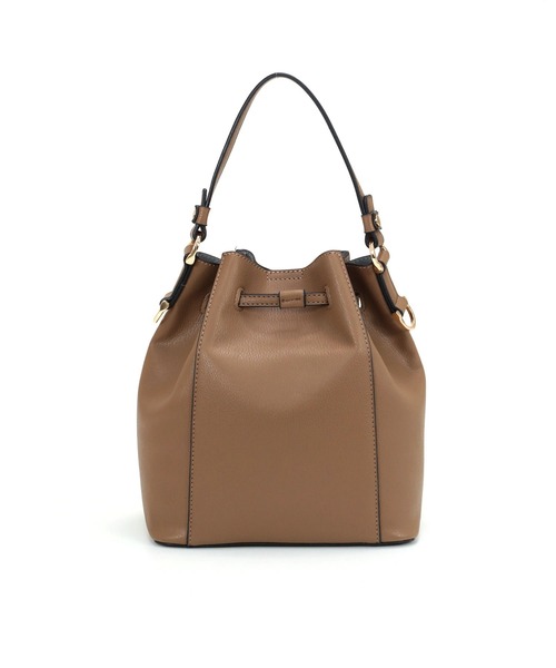 MIAN (ミアン)の「【MIAN】巾着2wayショルダー LOTUS 2221-217-1(ショルダーバッグ・レディース・ブラック/アイボリー/グレイッシュベージュ/モカ/イエロー/シルバー・FREE)」の17枚目の写真