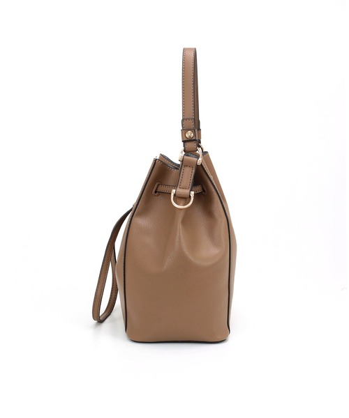MIAN (ミアン)の「【MIAN】巾着2wayショルダー LOTUS 2221-217-1(ショルダーバッグ・レディース・ブラック/アイボリー/グレイッシュベージュ/モカ/イエロー/シルバー・FREE)」の18枚目の写真