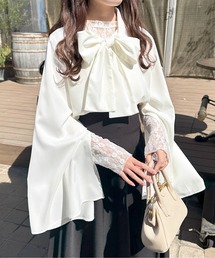 apres jour | スリットスリーブボウタイブラウス【ZOZOTOWN限定アイテム】(シャツ/ブラウス)