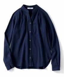 ＩＥＤＩＴ　抗菌防臭がうれしい　きちんとシャツ見えして伸びやかな美ノビシャツブラウス