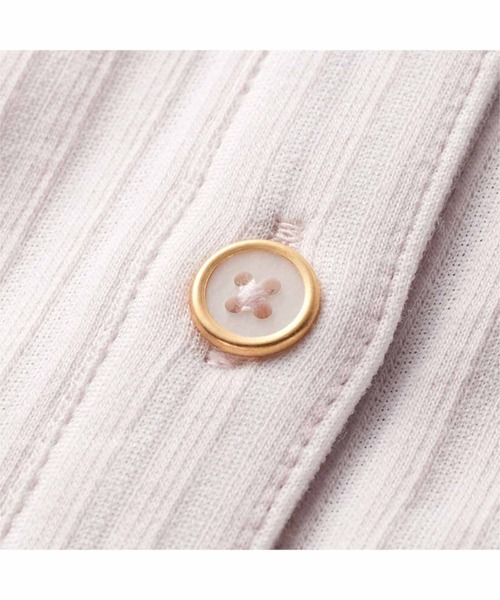 IEDIT（イディット）の「ＩＥＤＩＴ　抗菌防臭がうれしい　きちんとシャツ見えして伸びやかな美ノビシャツブラウス（シャツ/ブラウス・レディース・ブルー/ネイビー/ピンク系その他・MEDIUM/X-LARGE/LARGE/XX-LARGE/SMALL/XXX-LARGE）」の6枚目の写真