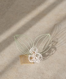 ゆかた館グレース（ユカタカングレース）の「髪飾り　水引き 花と葉（和装小物）」