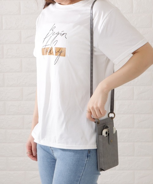 Lace Ladies(レースレディース)の「クロコダイルレザー調2WAYスマホショルダーバッグ(ショルダーバッグ・レディース・ホワイト/グレー/グリーン/ブラック・FREE)」の20枚目の写真