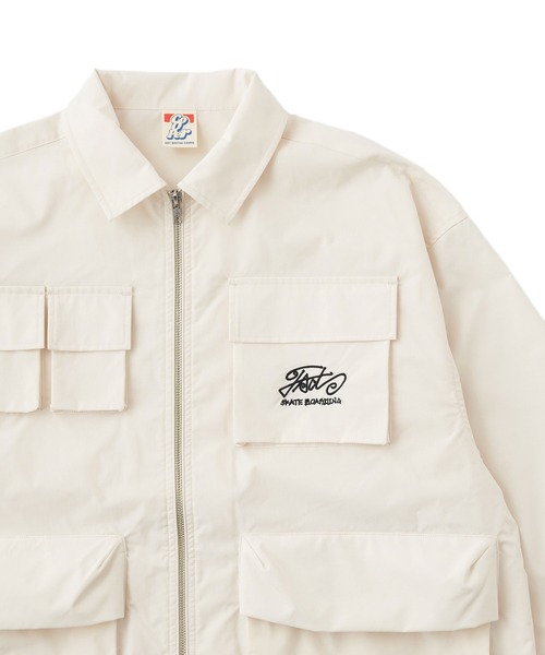 WHO'S WHO gallery（フーズフーギャラリー）の「COOPER FACTミリタリーシャツジャケット（シャツ/ブラウス・メンズ・ブラック/カーキ/ホワイト・FREE）」の15枚目の写真