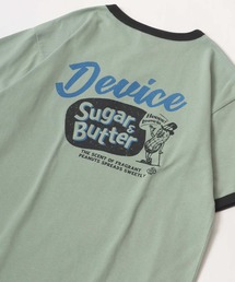 POWER TO THE PEOPLE（パワートゥーザピープル）の「POWER TO THE PEOPLE アメリカンショップ バックプリント リンガー 半袖Tシャツ レディース メンズ（Tシャツ/カットソー・メンズ）」